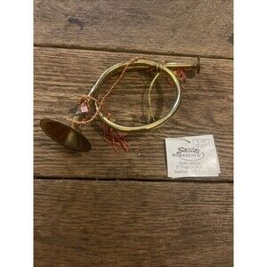 Mini Decorative Brass French Horn By Santa’s Workbench